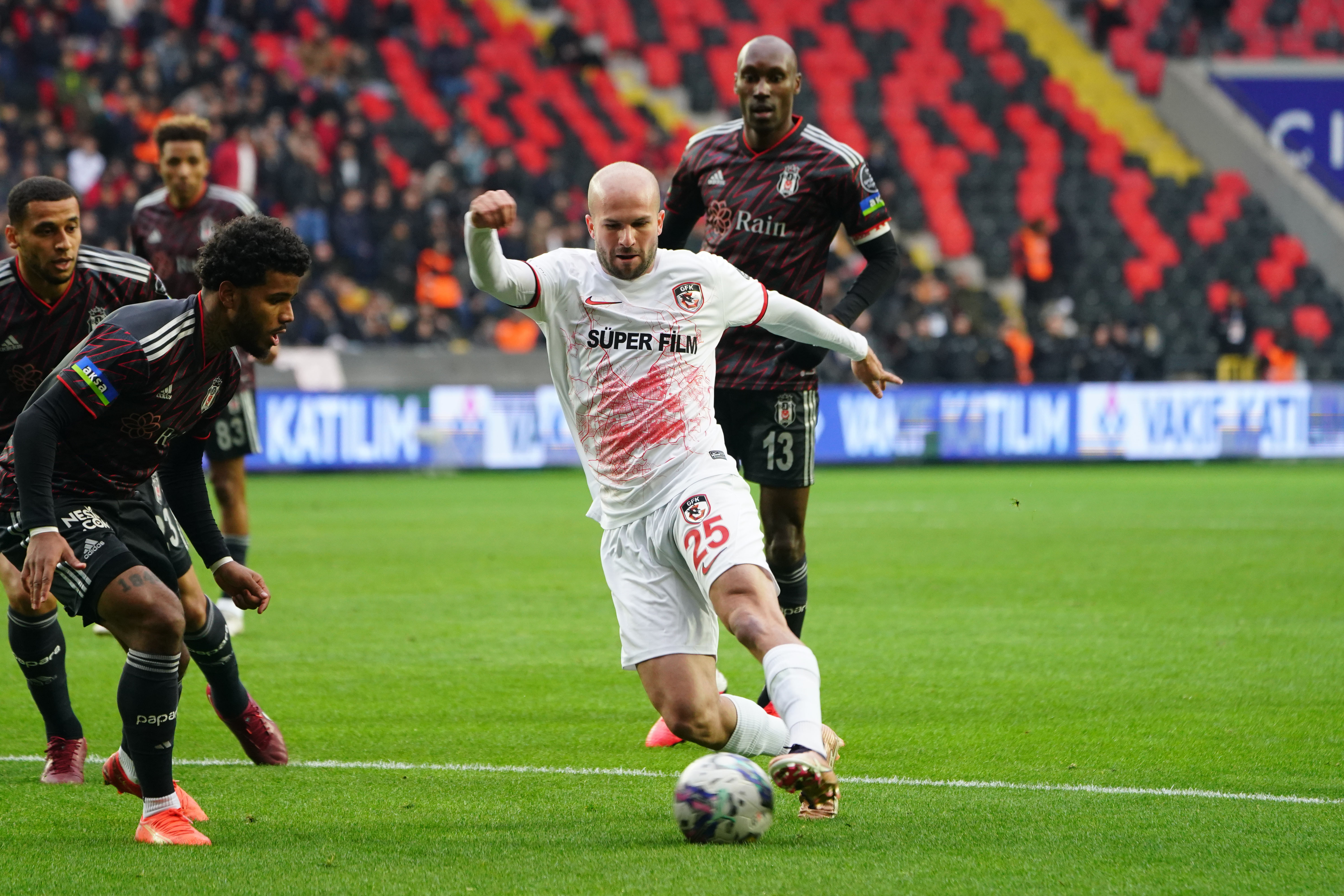 Beşiktaş-Gaziantep: 2-1