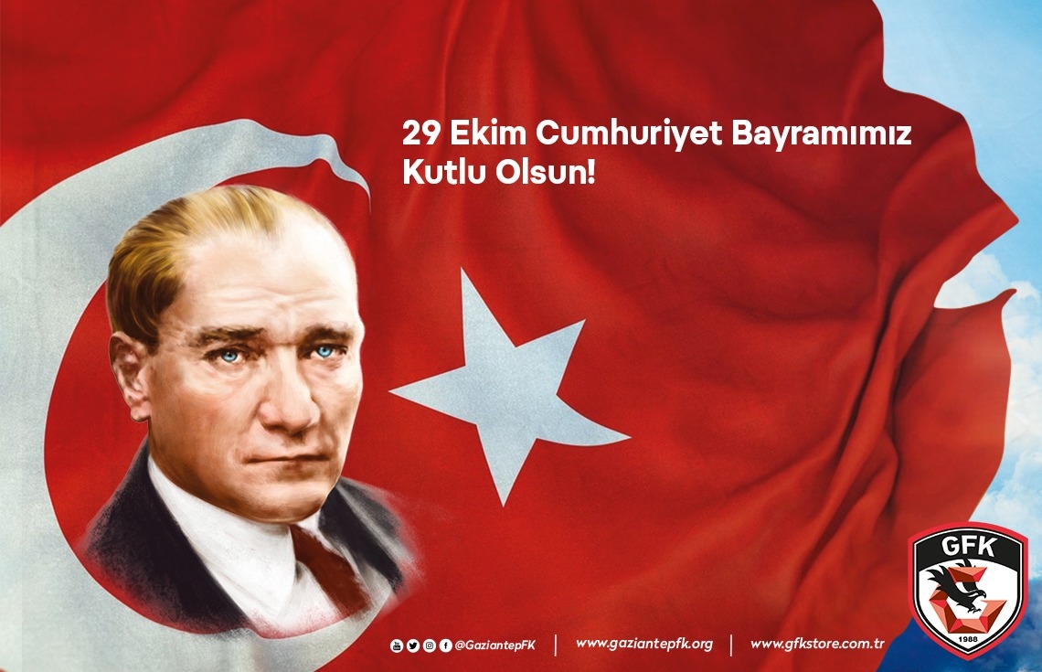 BAŞKANIMIZDAN 29 EKİM CUMHURİYET BAYRAMI MESAJI